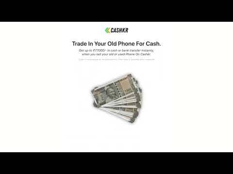 Promotional video on selling old devices