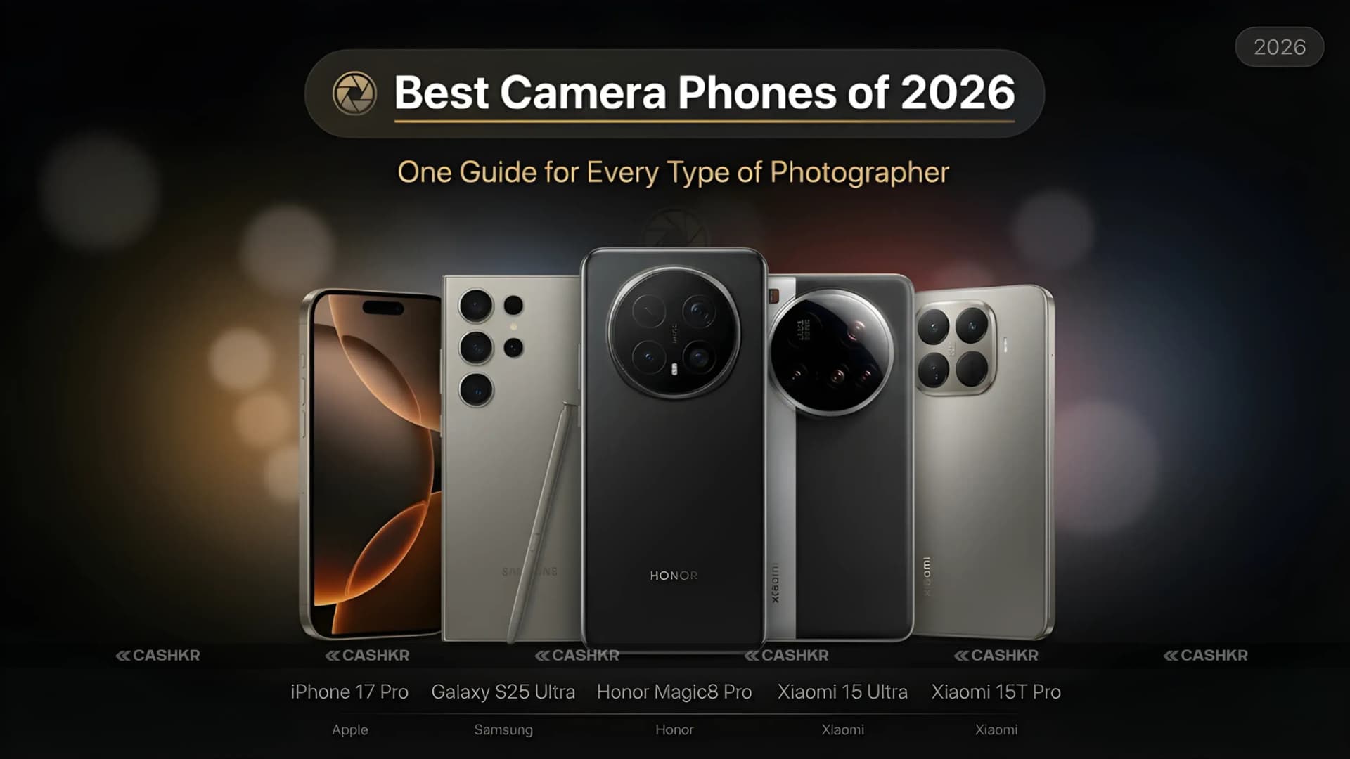 Best Camera Phones 2026: iPhone, Samsung, Xiaomi Ranked