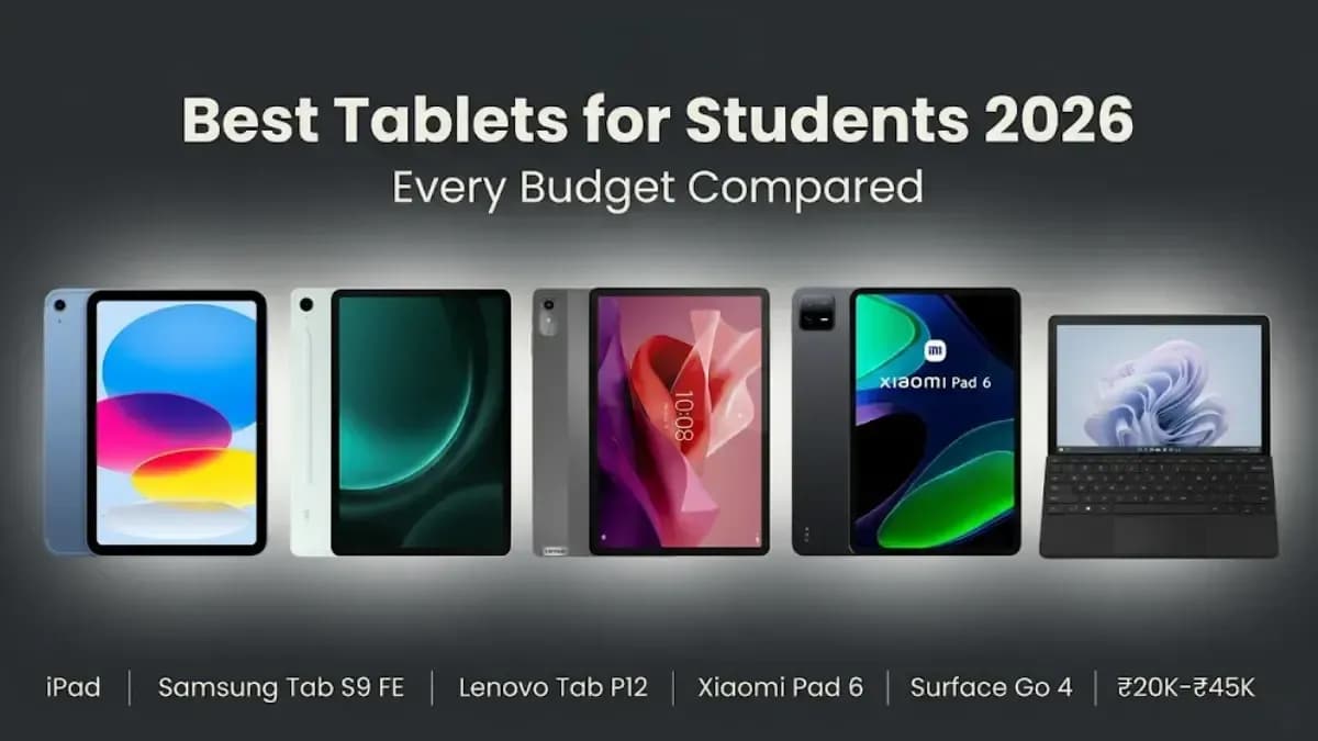 Best Tablet for Students 2026: 5 Tablets Compared