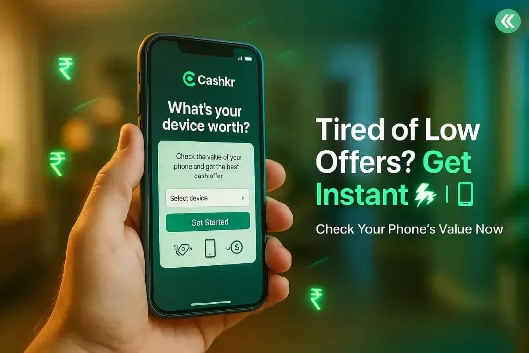 Cashkr Website | Best Platform to Sell Old Phones Online