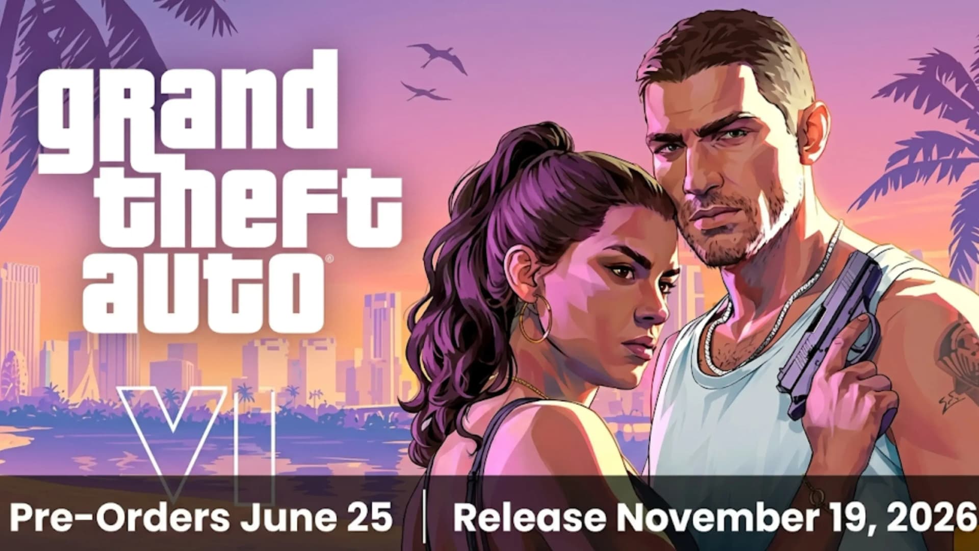 GTA 6 pre-orders open June 25, 2026 on PS5 and Xbox Series