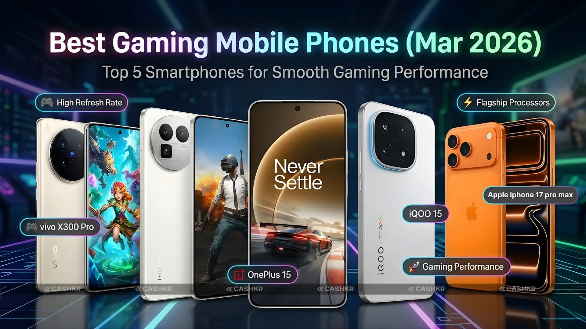 Best Gaming SmartPhones in India: Top 5 Picks
