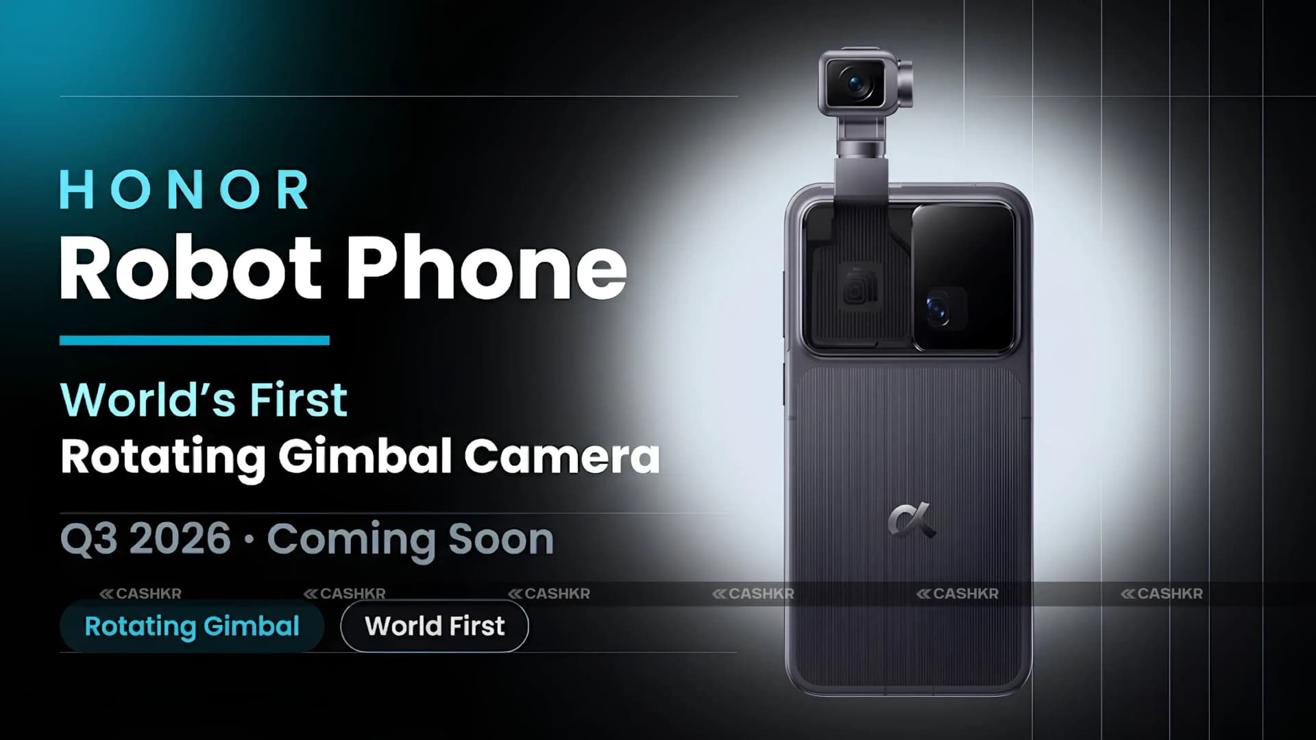 Honor Robot Phone: Rotating Gimbal Camera and Q3 2026 Launch