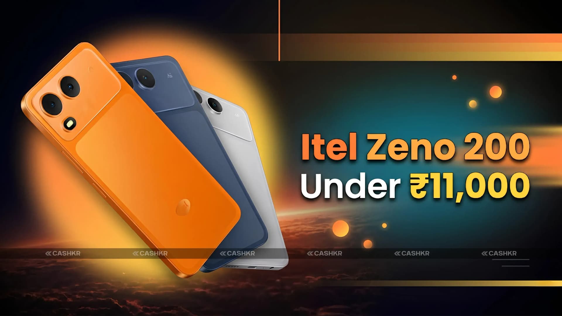 Itel Zeno 200 Price, IP65 and 120Hz Display Launched