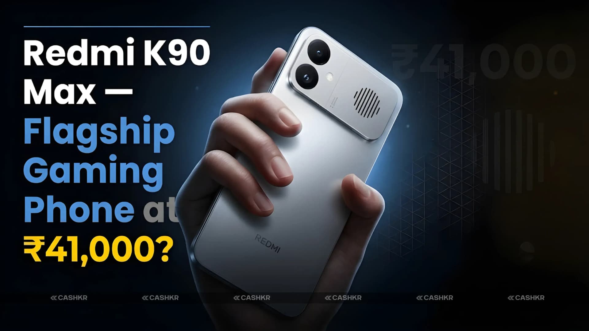 Redmi K90 Max Price: Dimensity 9500 and 8550mAh Battery