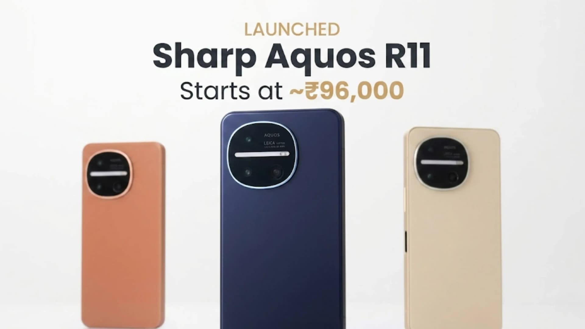Sharp Aquos R11 Price and Launch Date: 240Hz Pro IGZO OLED