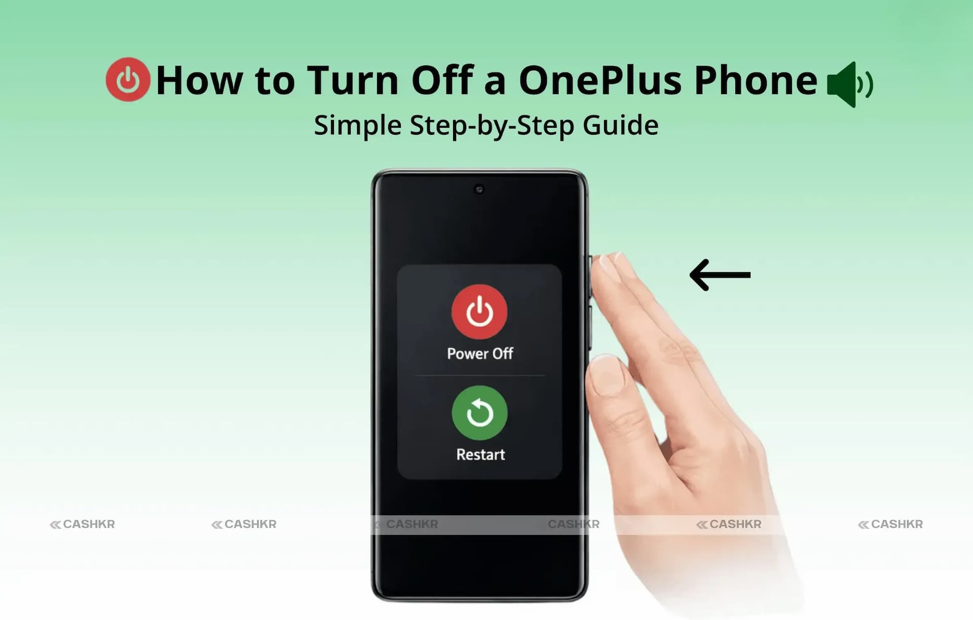 Turn Off a OnePlus Phone
