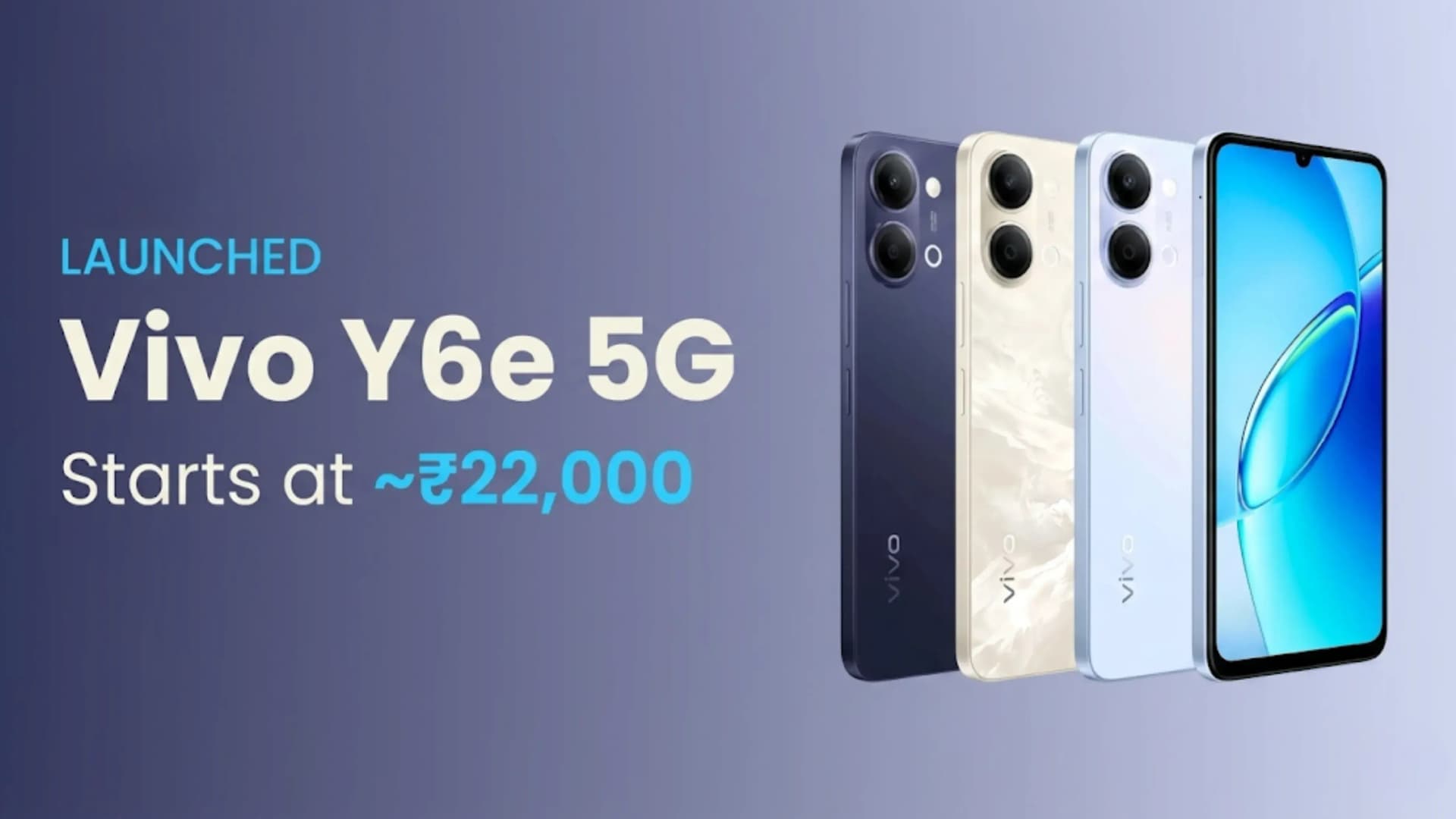  Vivo Y6e 5G Price in India, Full Specs, Launch Date