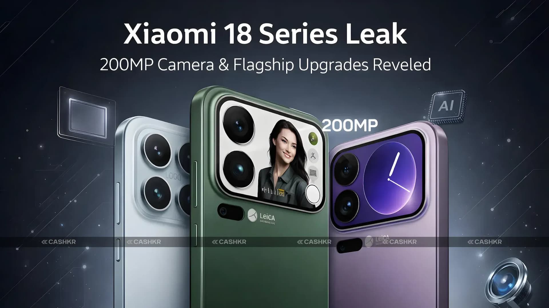 Xiaomi 18 Series Leak: Powerful 200MP Camera Upgrade