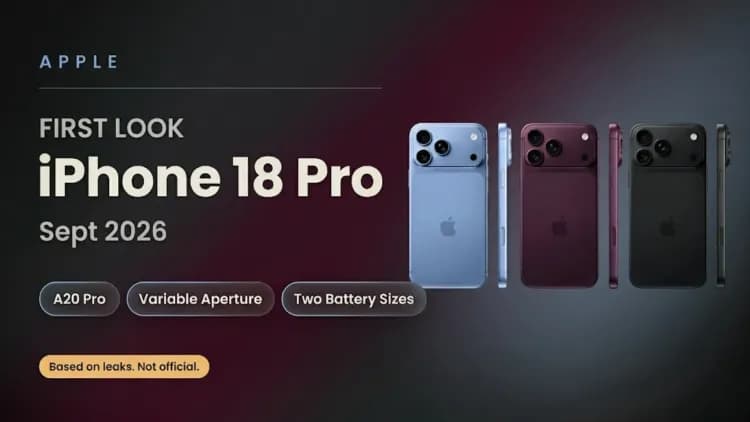 iPhone 18 Pro Leak