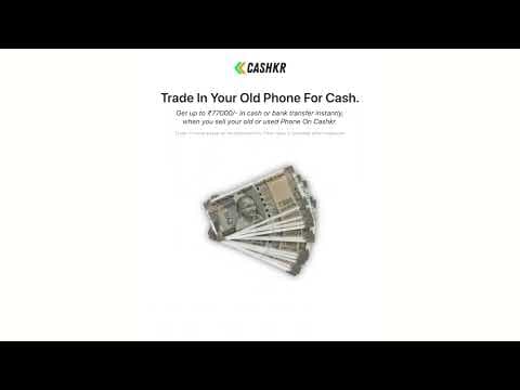 Promotional video on selling old devices