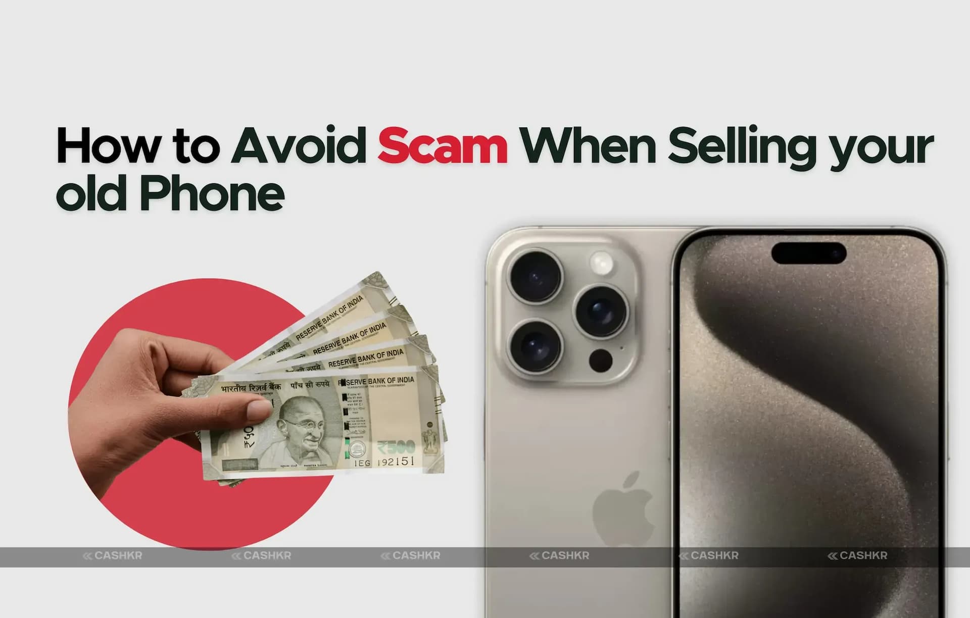 Avoid Scams When Selling Your Old Smartphone