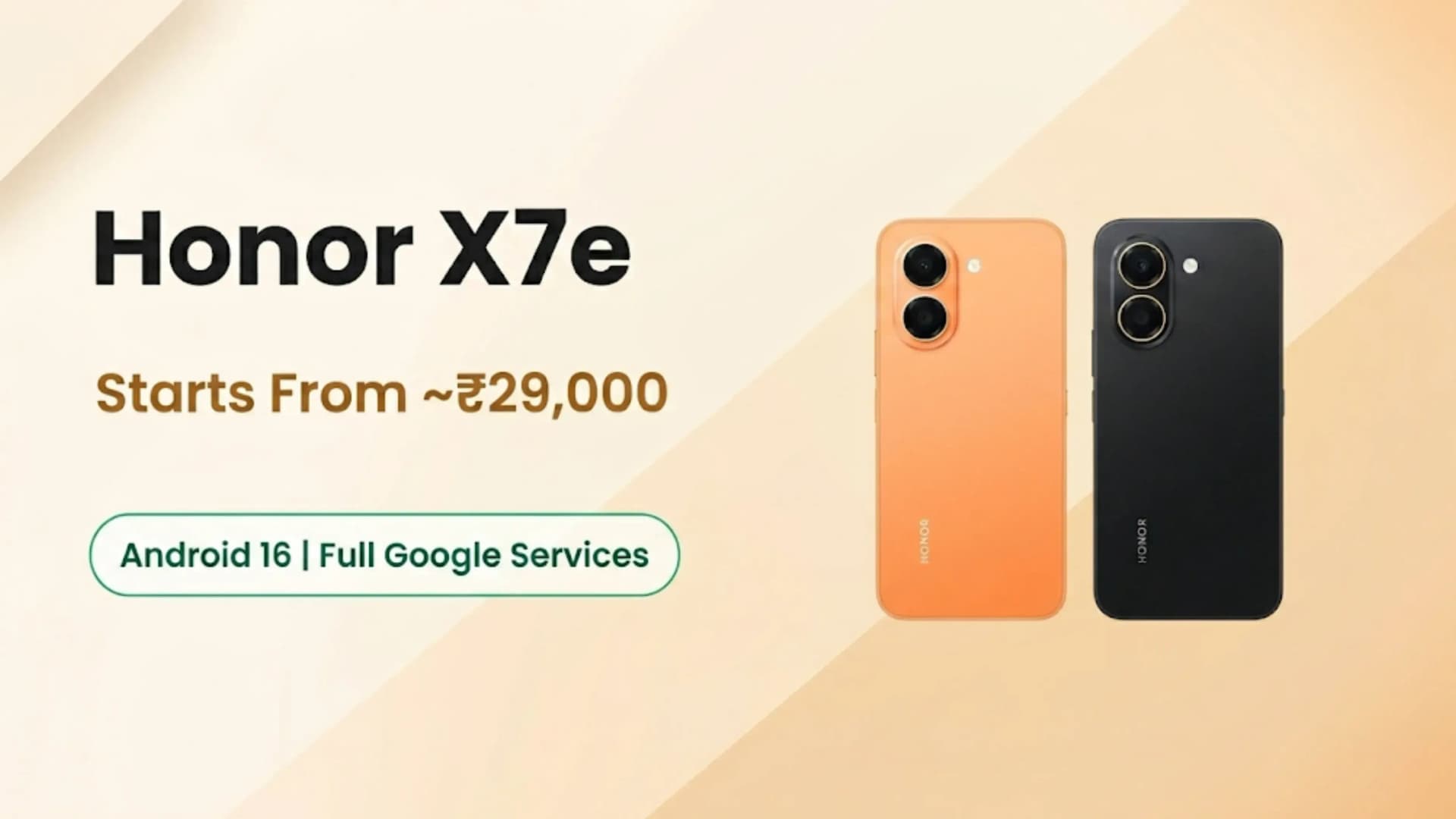 Honor X7e Price in India, 7,500mAh Battery and Full Specifications