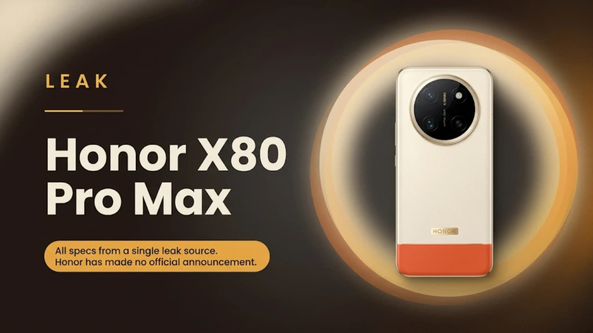 Honor X80 Pro Max Leak: 11,000mAh Battery, 90W, Specs