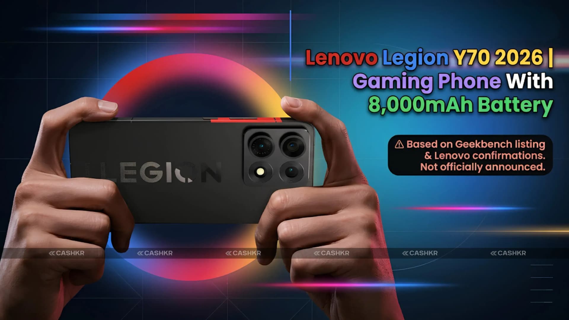 Lenovo Legion Y70 2026 Geekbench Leak