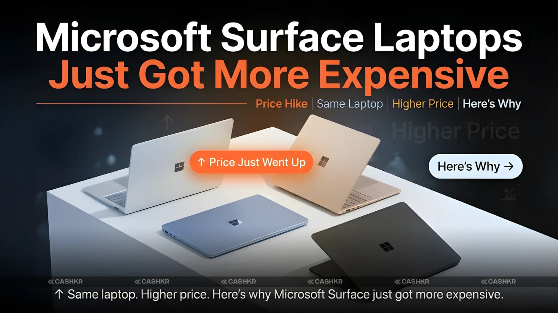 Microsoft Surface Laptops Price Increase: Explained