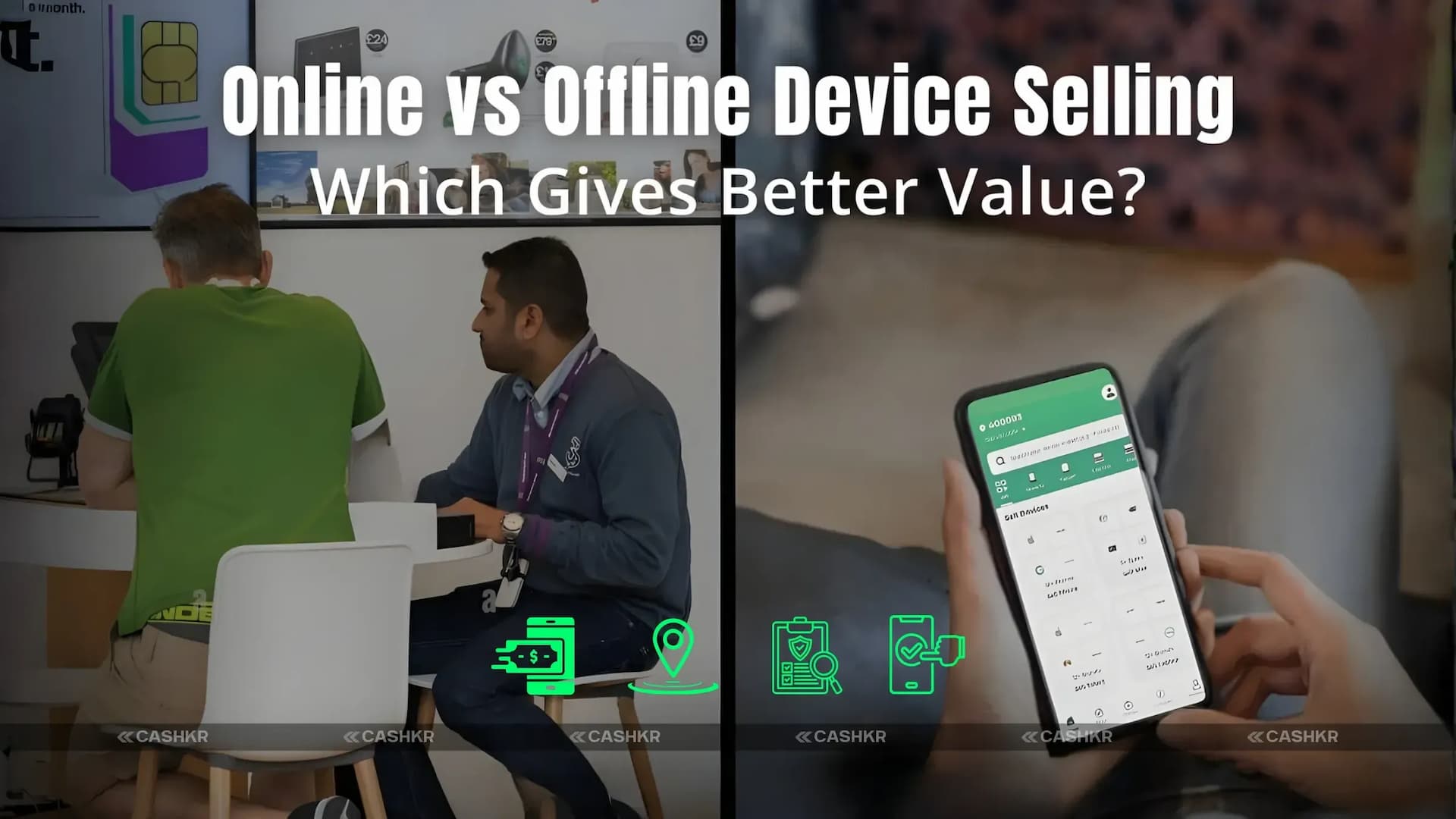 Online vs Offline Device Selling in India: Which Is Better?