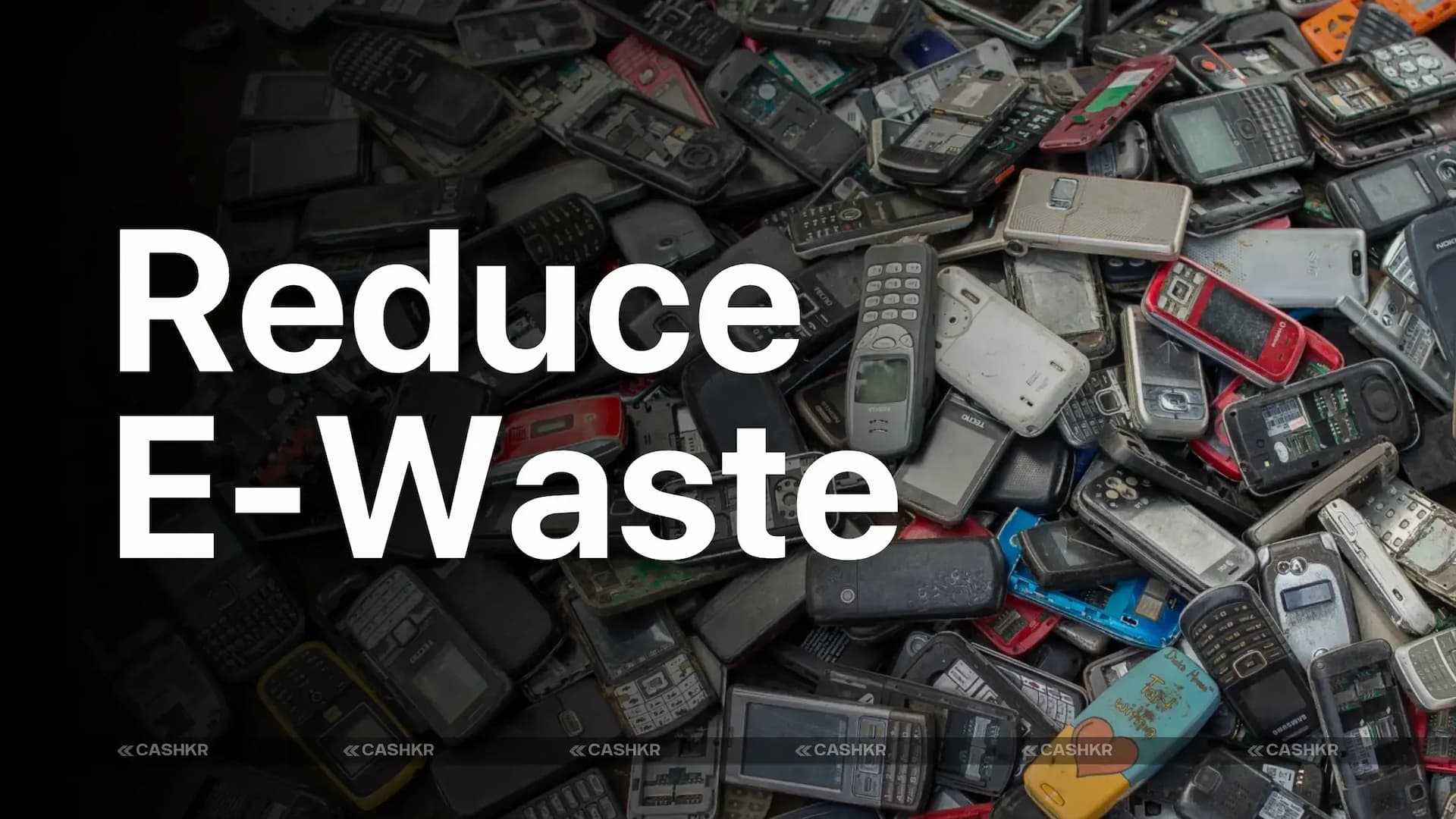 How Old Devices Contribute to E-Waste | Sell with Cashkr