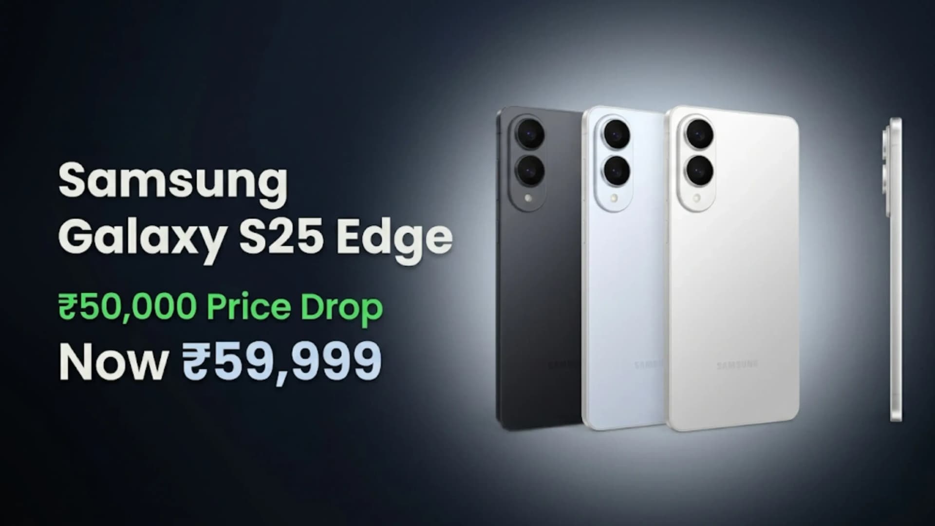 Samsung Galaxy S25 Edge Price Drops