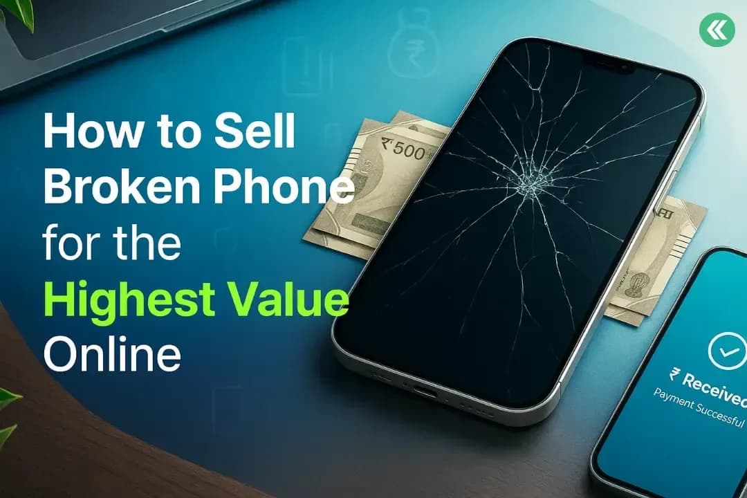 Sell Broken Phone Online for Highest Value | Cashkr 2025