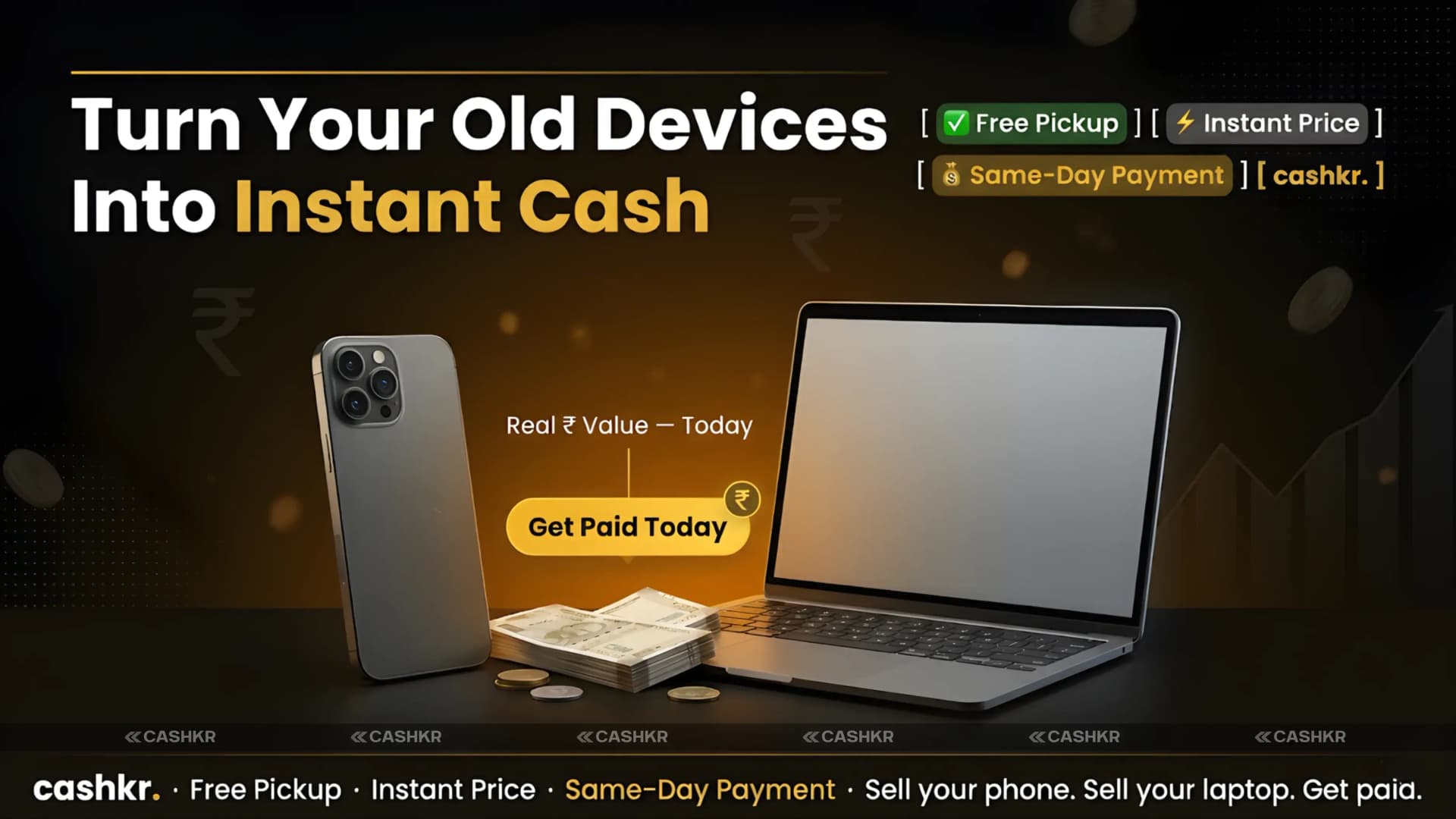 How Cashkr Works: Sell Old Phones and Laptops for Cash
