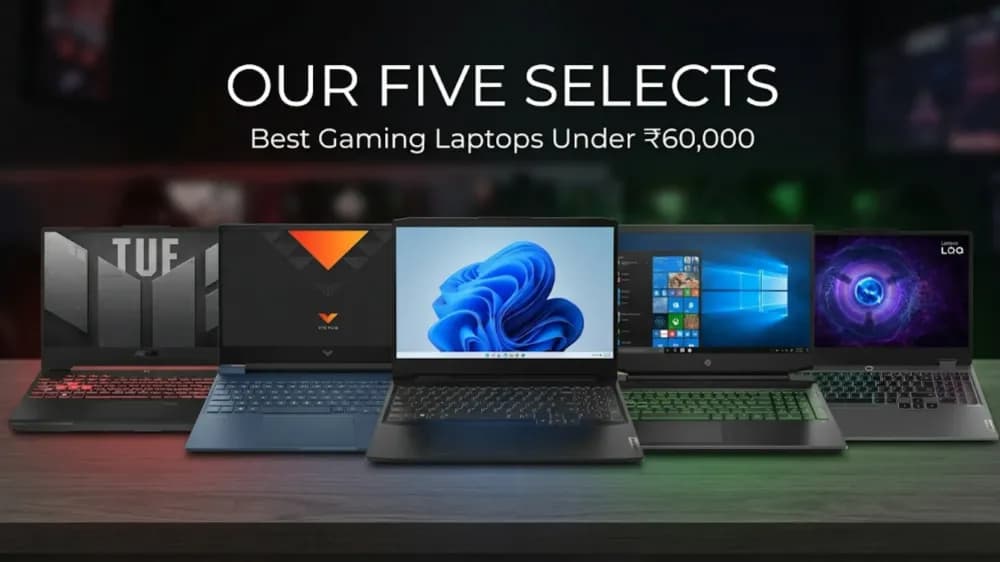 Best Gaming Laptop Under Rs. 60,000