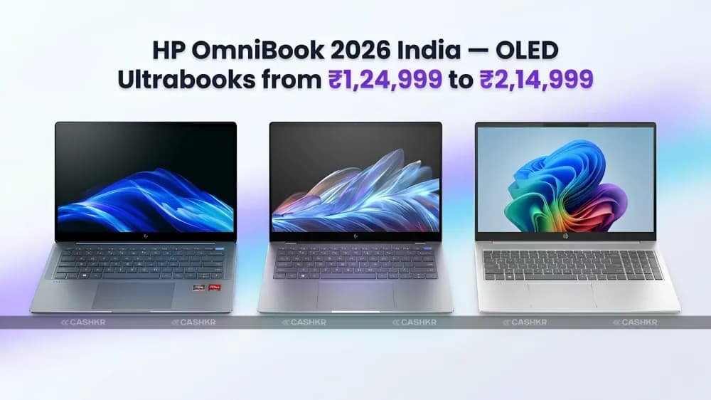 HP OmniBook Ultra 14, X and 5 (2026) Price in India