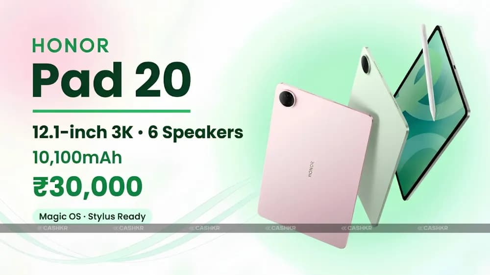 Honor Pad 20 Price in India