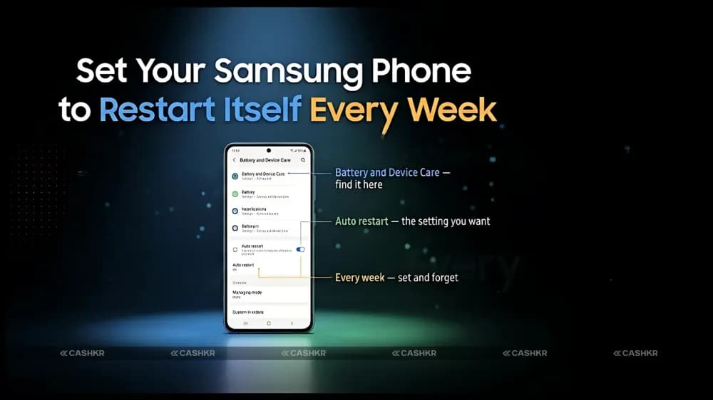 How to Auto Restart Samsung Phone