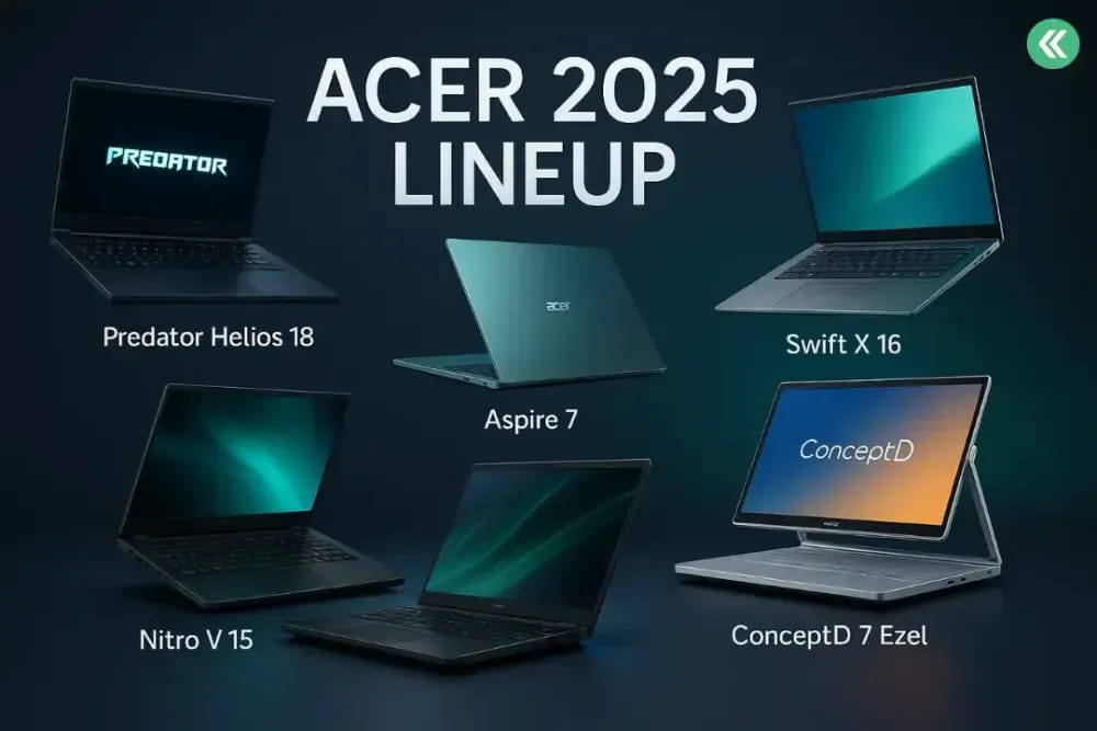Latest Acer Laptops Models