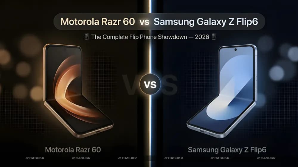 Motorola Razr 60 vs Samsung Galaxy Z Flip6