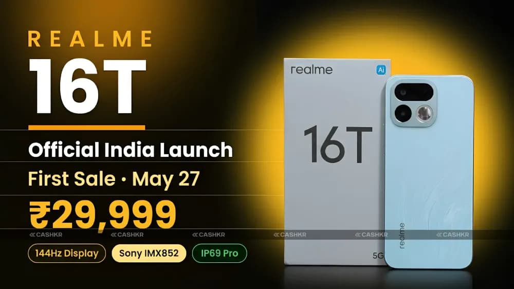 Realme 16T Launched