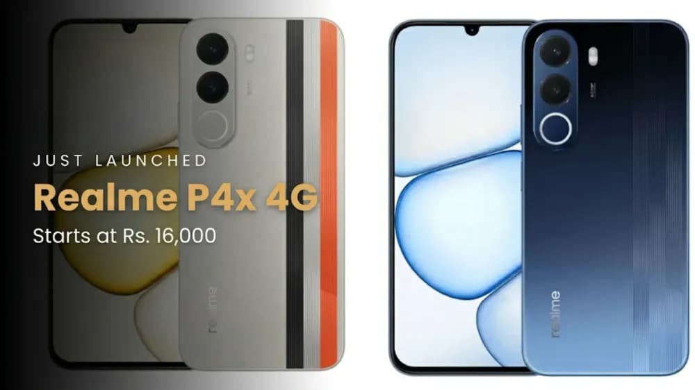 Realme P4x 4G Price in India