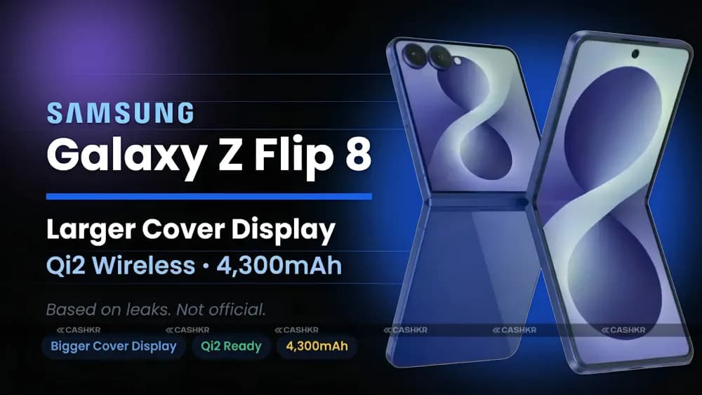 Samsung Galaxy Z Flip 8 Design Leaked: Larger Cover Display