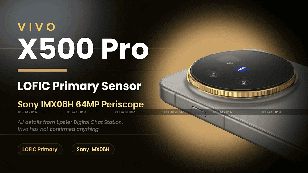 Vivo X500 Pro Camera Specification