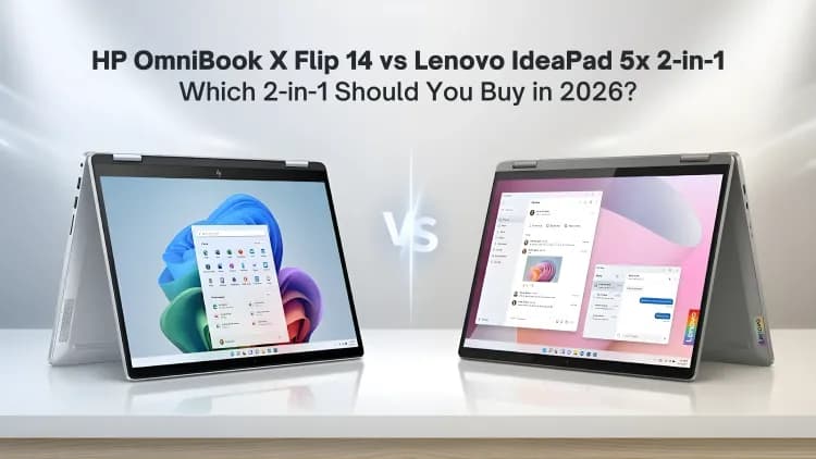 HP OmniBook X Flip vs Lenovo IdeaPad 5x