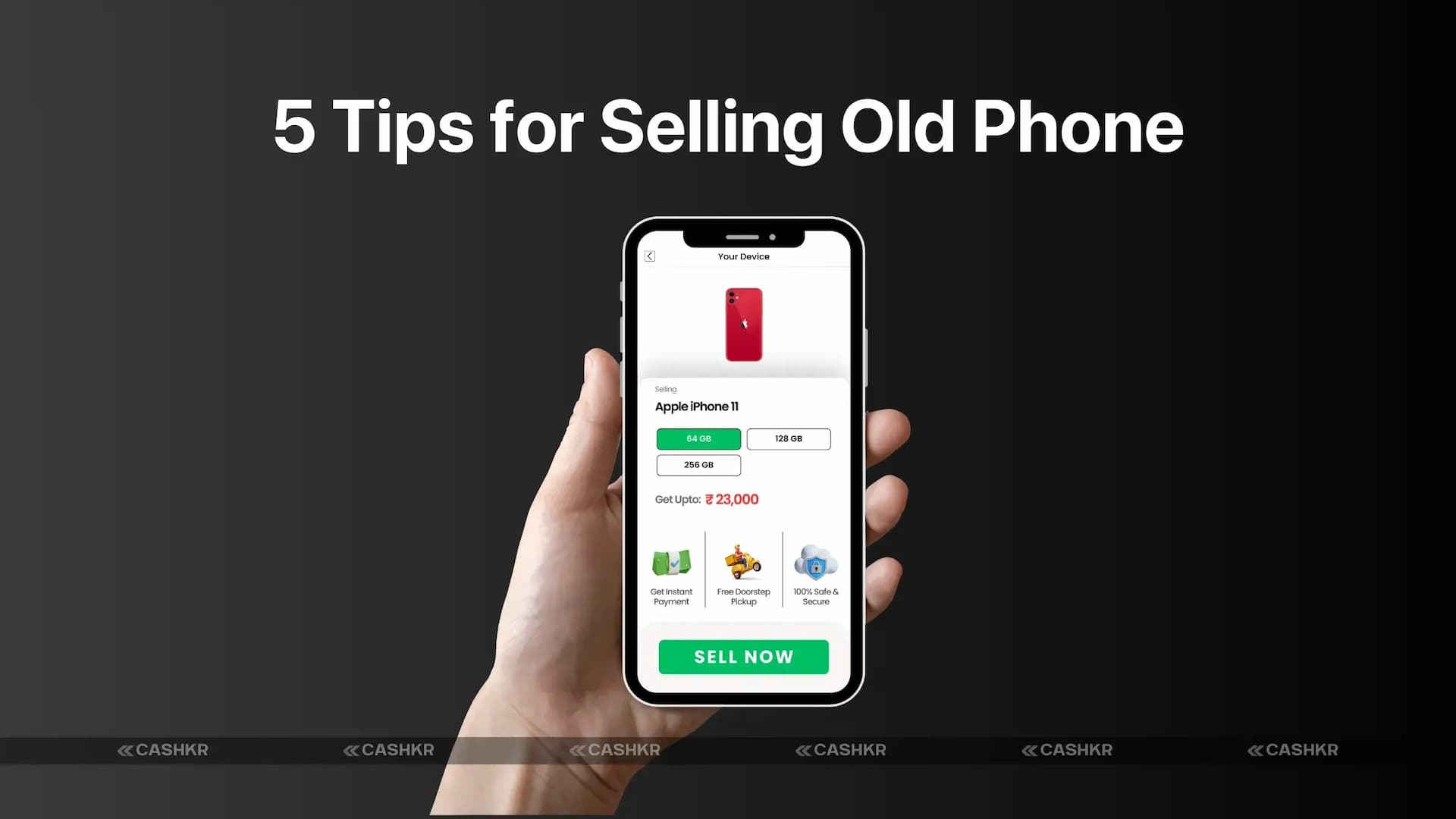 5 Tips to Sell Your Smartphone Safely With Cashkr